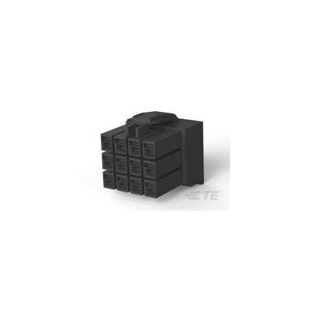 Te Connectivity UNIV POWER PLUG HSG 12P F/H 176278-9